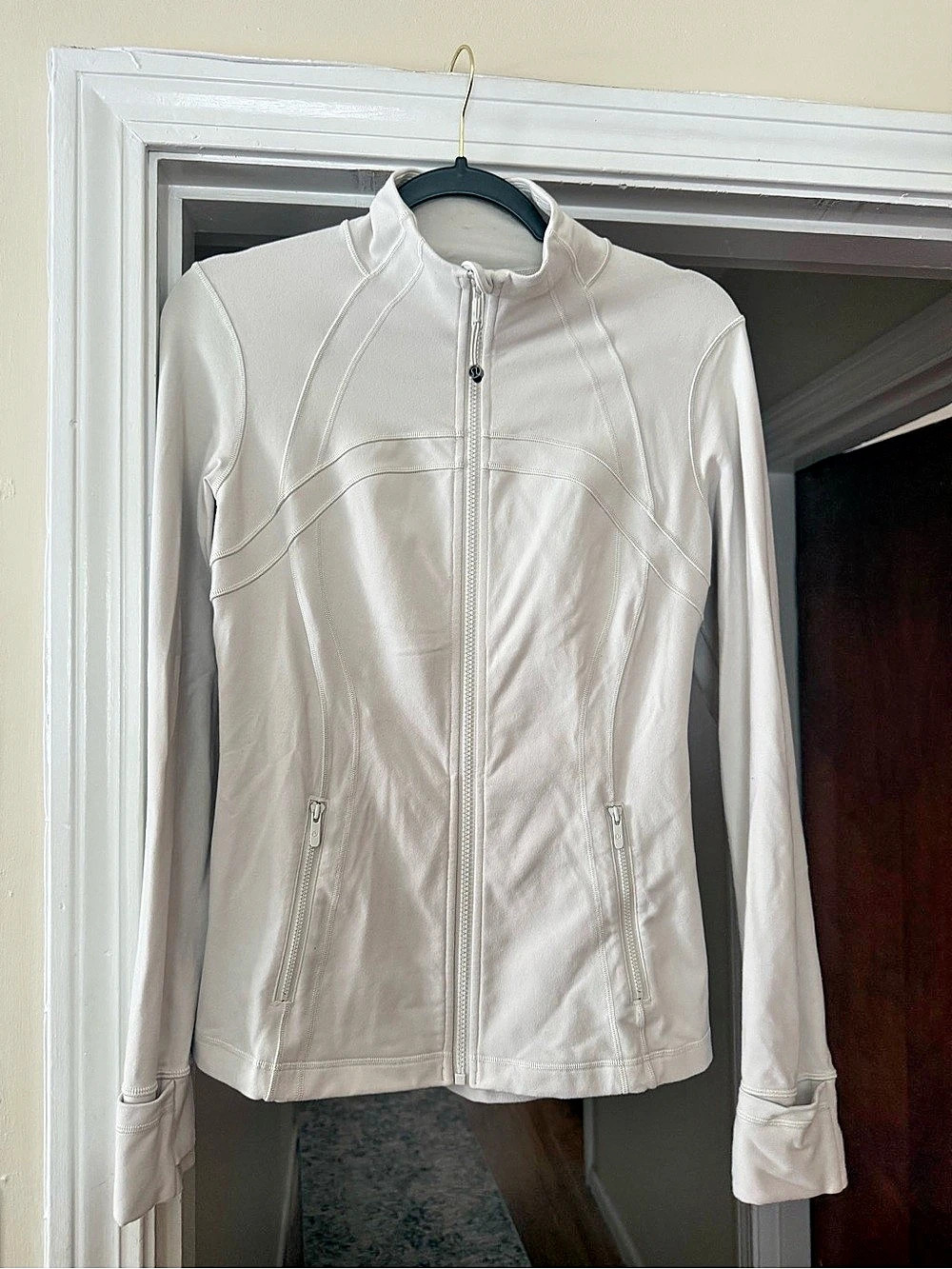 Lululemon Define Jacket Women's Zip-Front Jacket, color bone